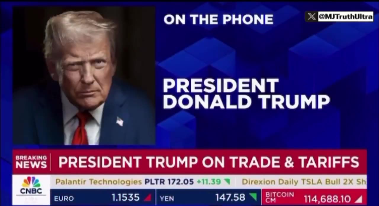 🚨 Trump says after 1-1.5 years, Tariffs on Foreign Pharmaceutical’s are going to Skyrocket to 250%