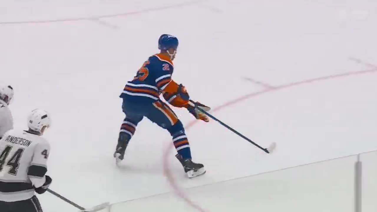 US Sports Ice Hockey Feat. Kings vs. Oilers Highlights
