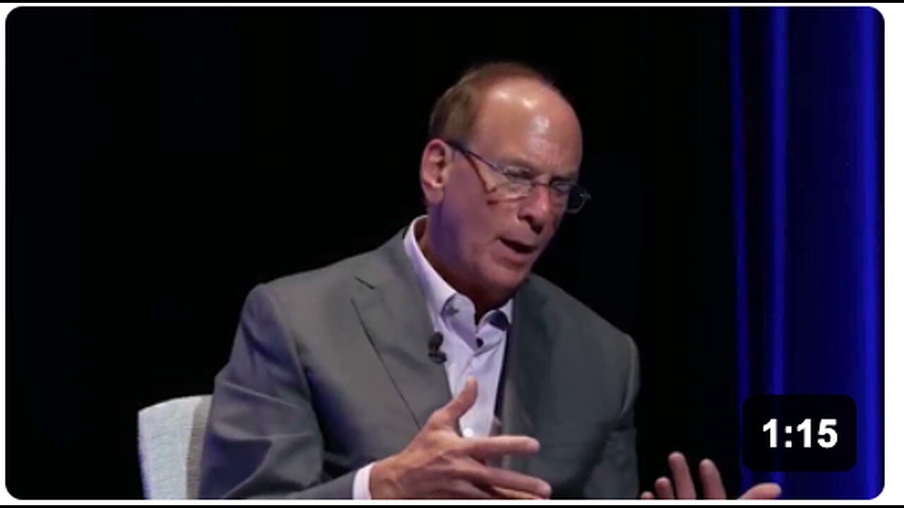 BlackRock CEO Larry Fink boasts that his companys global reach grants him unparalleled influence over future world leaders, including Keir Starmer, before they win