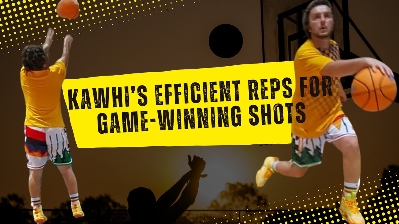 TRAIN LIKE KAWHI LEONARD MID-RANGE WORKOUT FOR EFFICIENCY AND SCORING SKILLS