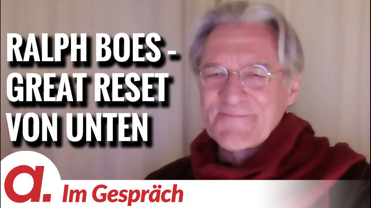 Im Gespräch: Ralph Boes („Der Great Reset von unten)