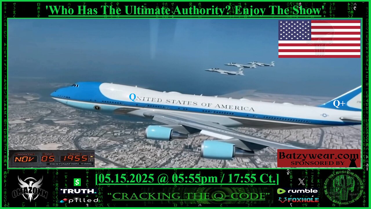 CRACKING THE Q-CODE ~ Who Has The Ultimate Authority? Enjoy The Show!