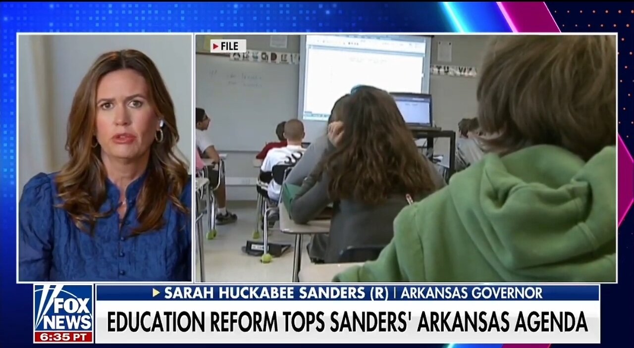Gov Huckabee Sanders: 1 Size Fits All Education Wont Work