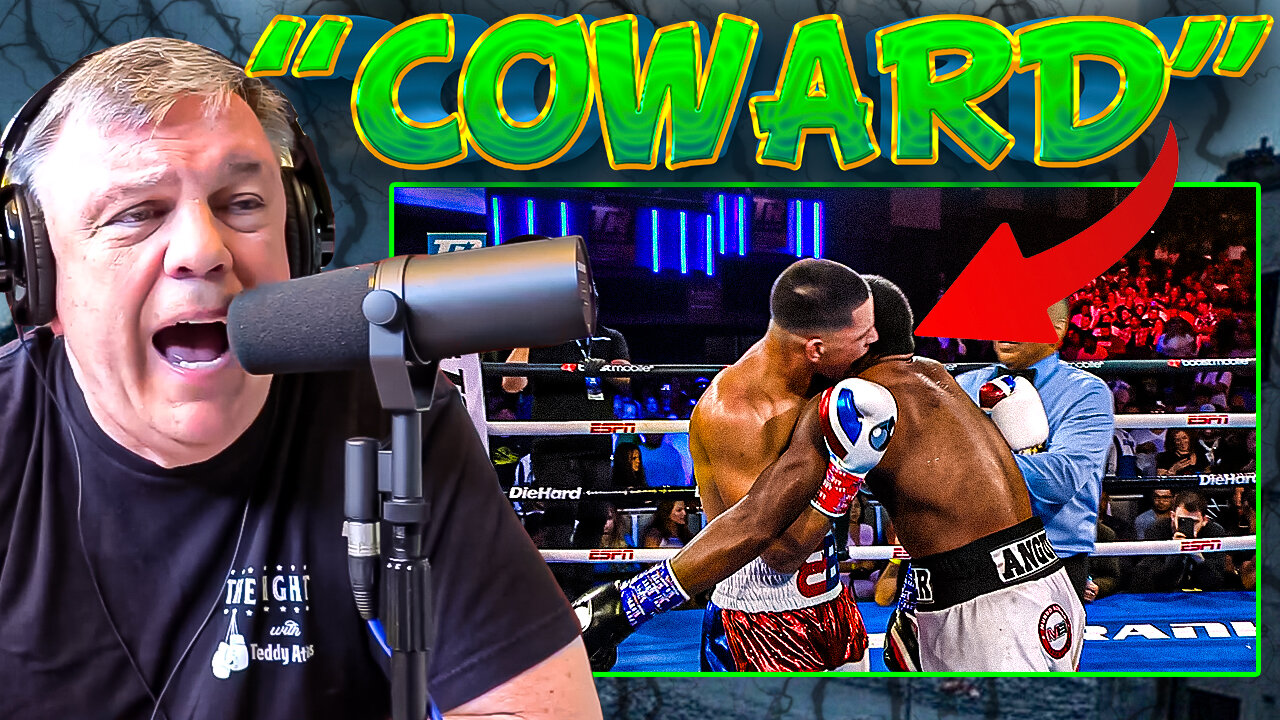 Boxer Bit His Opponent | Teddy Atlas EXPLODES!