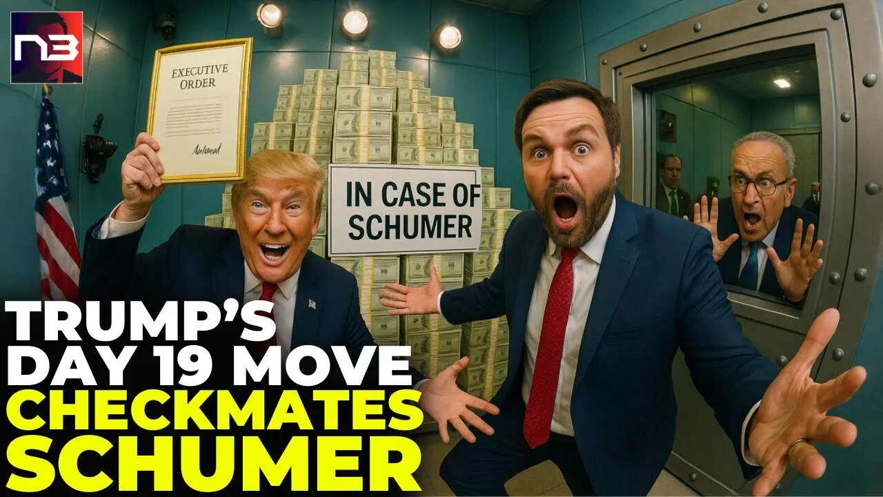 Alert: Day 19 of Shutdown BUT Trump Just Made ONE Move - Schumers Face Says It ALL Right Now