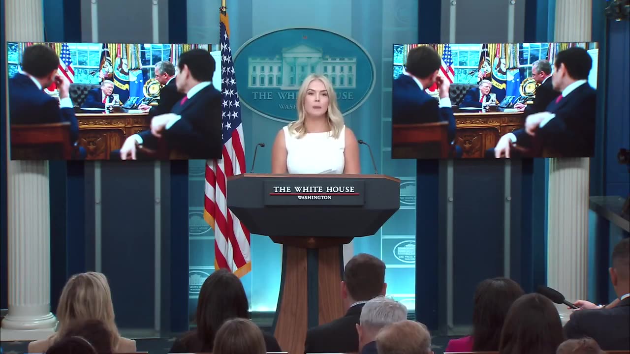 🚨🔥Karoline Leavitt: Following the encouraging conversations, POTUS spoke with Putin