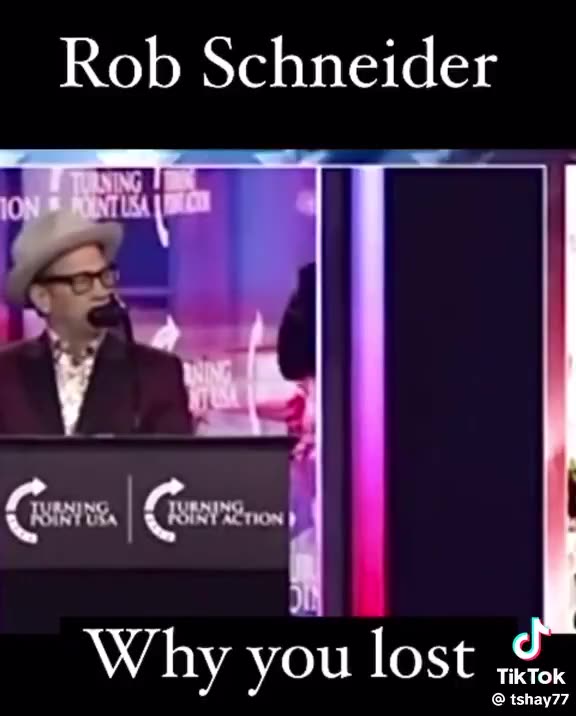Rob Schneider breaks down why democrats lost!