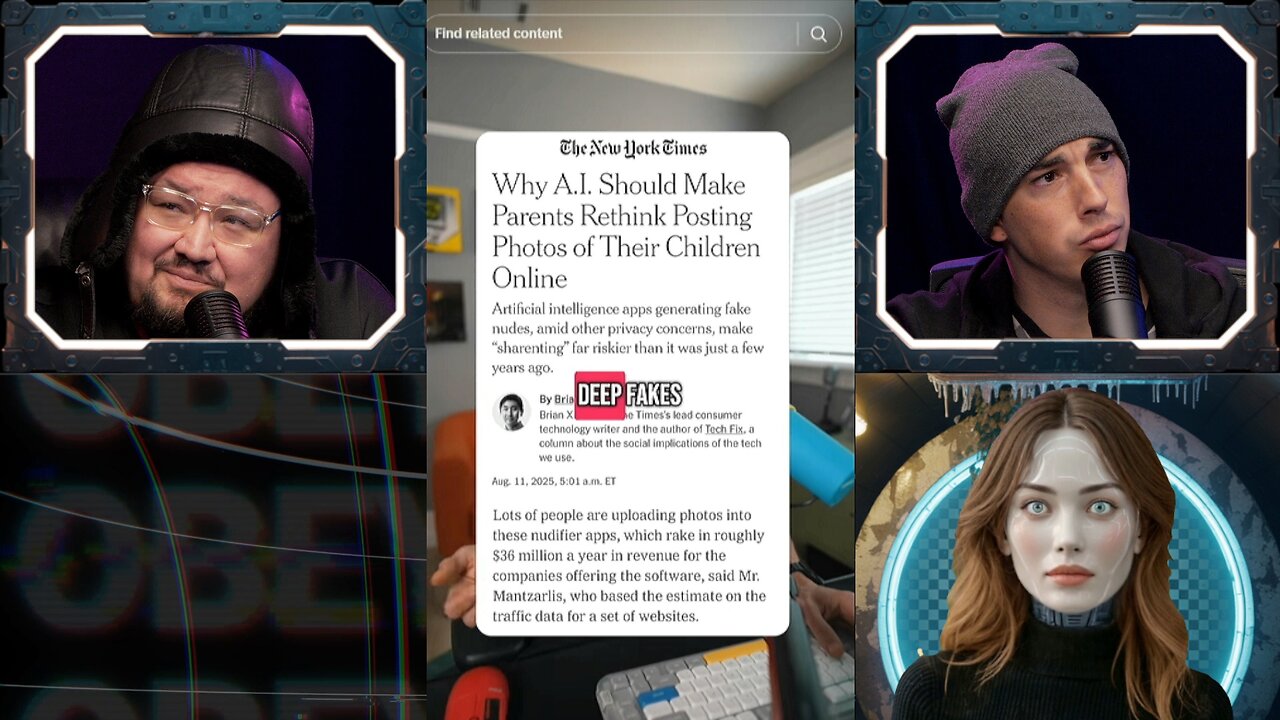 🚨A.i. Apps are Creating DEEPFAKES of your KID & SELLING THEM🚨