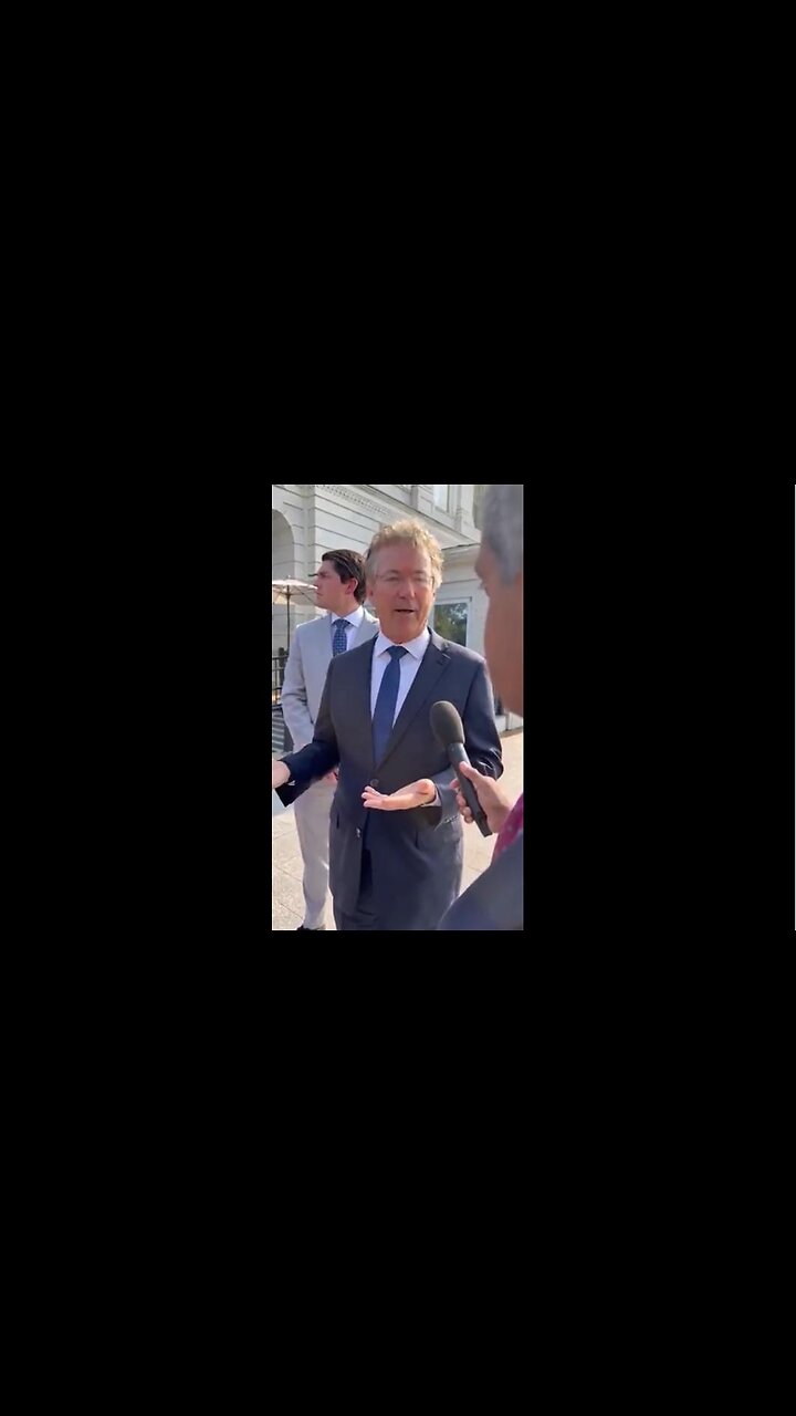 GOP Sen. Rand Paul Upset After He is Disinvited from White House Picni