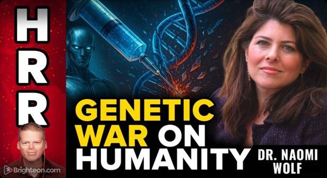 Dr. Naomi Wolf Exposes the mRNA Fallout, Fertility, DNA, and Global Control