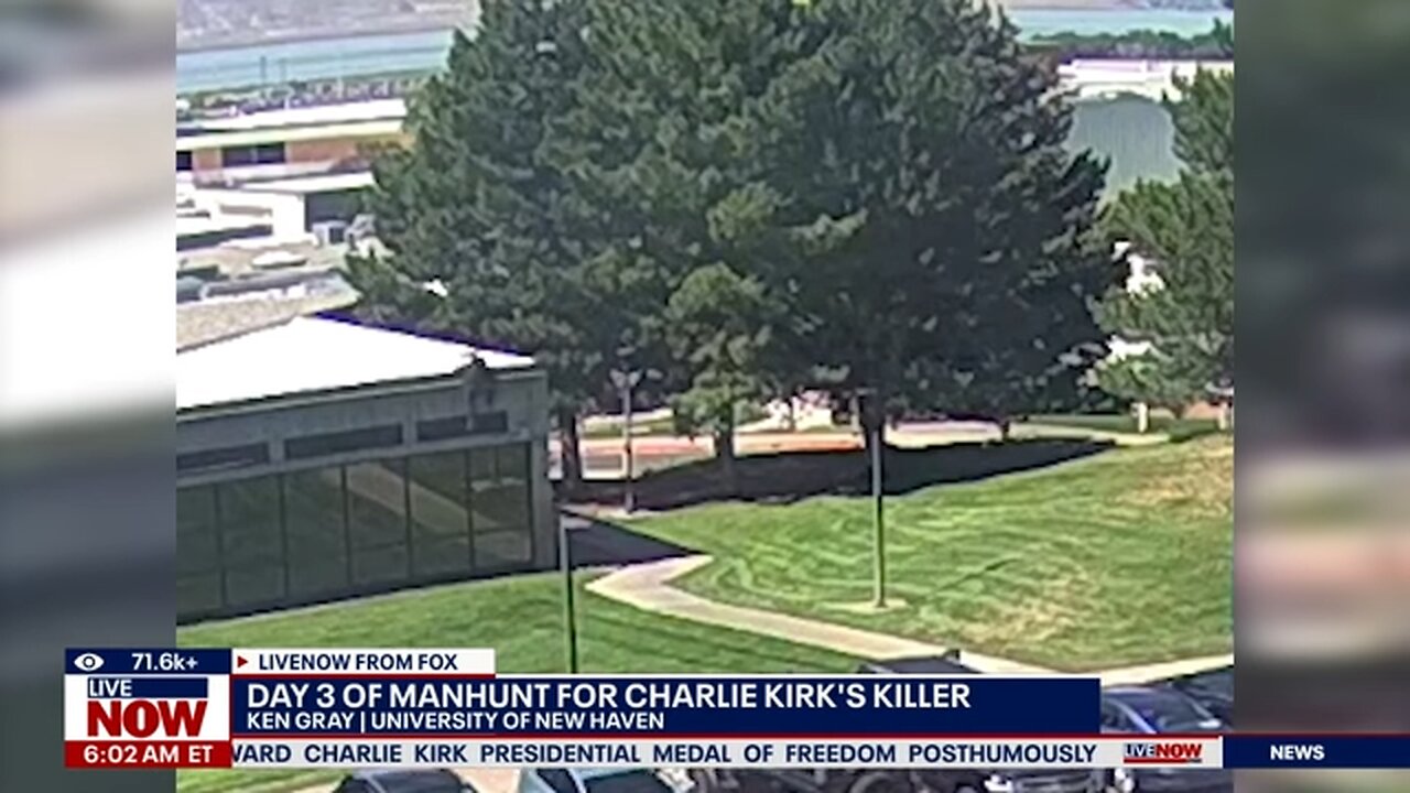 The manhunt for Charlie Kirks killer grows as new video shows escape route