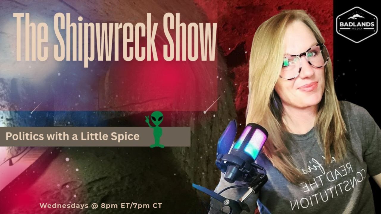 The Shipwreck Show Ep. 19: Truth Under Fire: Charlie Kirk, Decarlos Brown, Nancy Mace, UFOs, and the Stories They Don’t Want Told