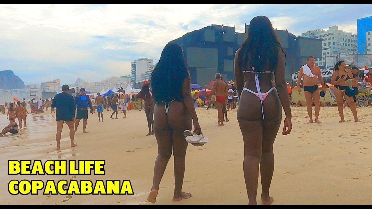π΄ Copacabana Beach Rio de Janeiro, Brazil Beach Video