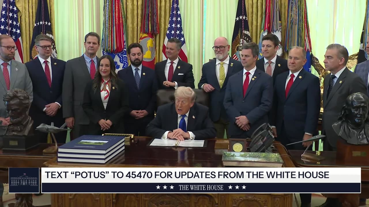 President Trump Participates in an Executive Order Signing, April 30th, 2026