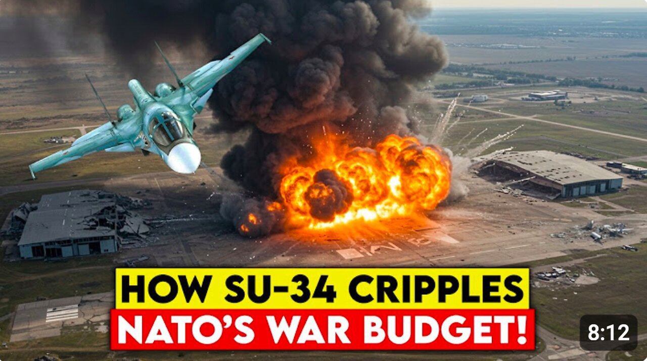 Ukraine’s Secret Bunkers Exposed: Su-34’s Wrath Caught on Video!