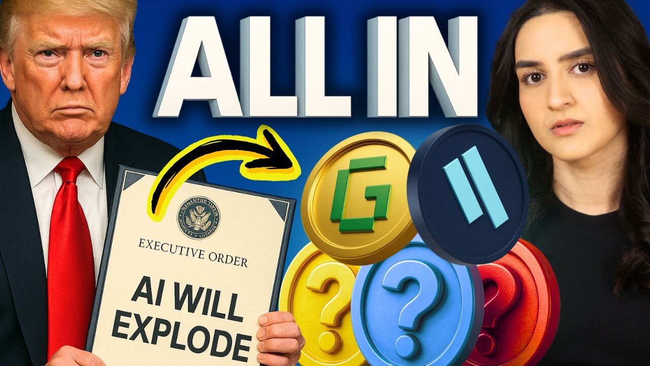 TRUMP’s AI Plan Will Send THESE 3 Altcoins FLYING (PROOF INSIDE)