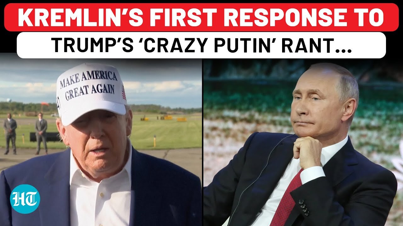 🚨 Kremlin Responds to Trumps Crazy Putin Comment Amid Escalating Ukraine Conflict