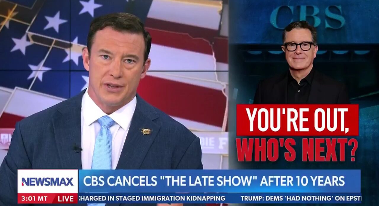 Stephen Colberts show CANCELLED