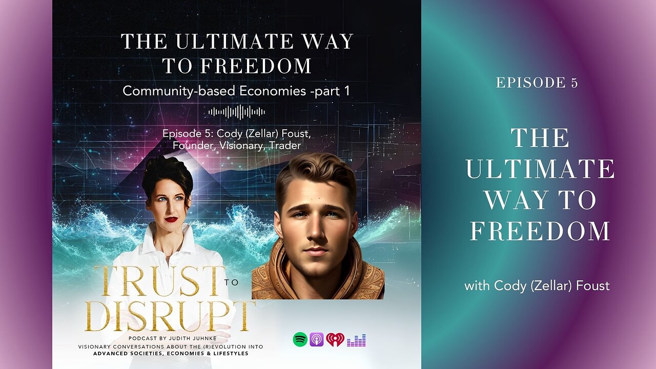 Cody Foust: The Ultimate Way to Freedom - Community-based Economies -part 1