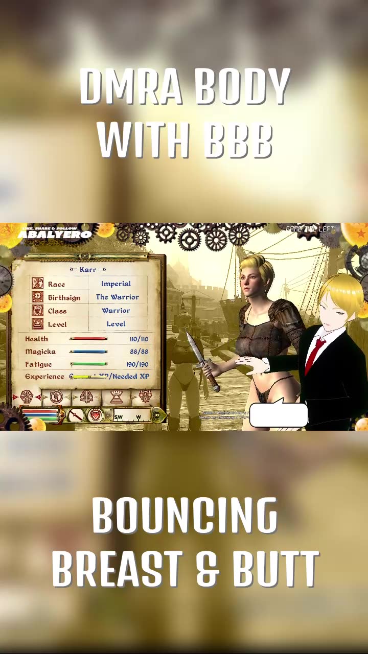 OLDBLIVION Unmastered - DMRA BBB Body #oblivion #oblivionmods