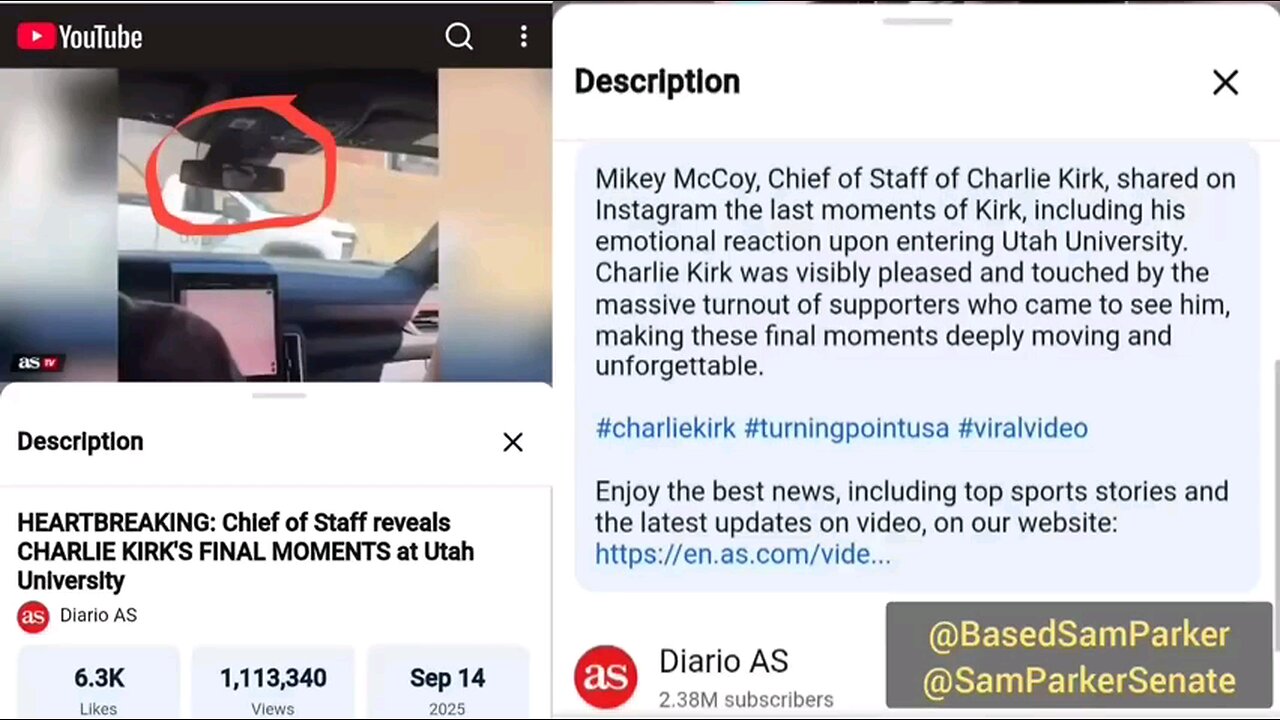 Charlie Kirks Freind & TPUSA Chief Of Staff Mike McCoy-Walks away Calmly After Charlie Is Shot