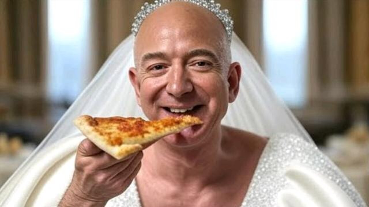 YOU CANT MAKE IT UP! THE BEZOS WEDDING FEATURES EXTRAVAGANT PIZZA PARTY FOR A-LIST CELEBRITIES!