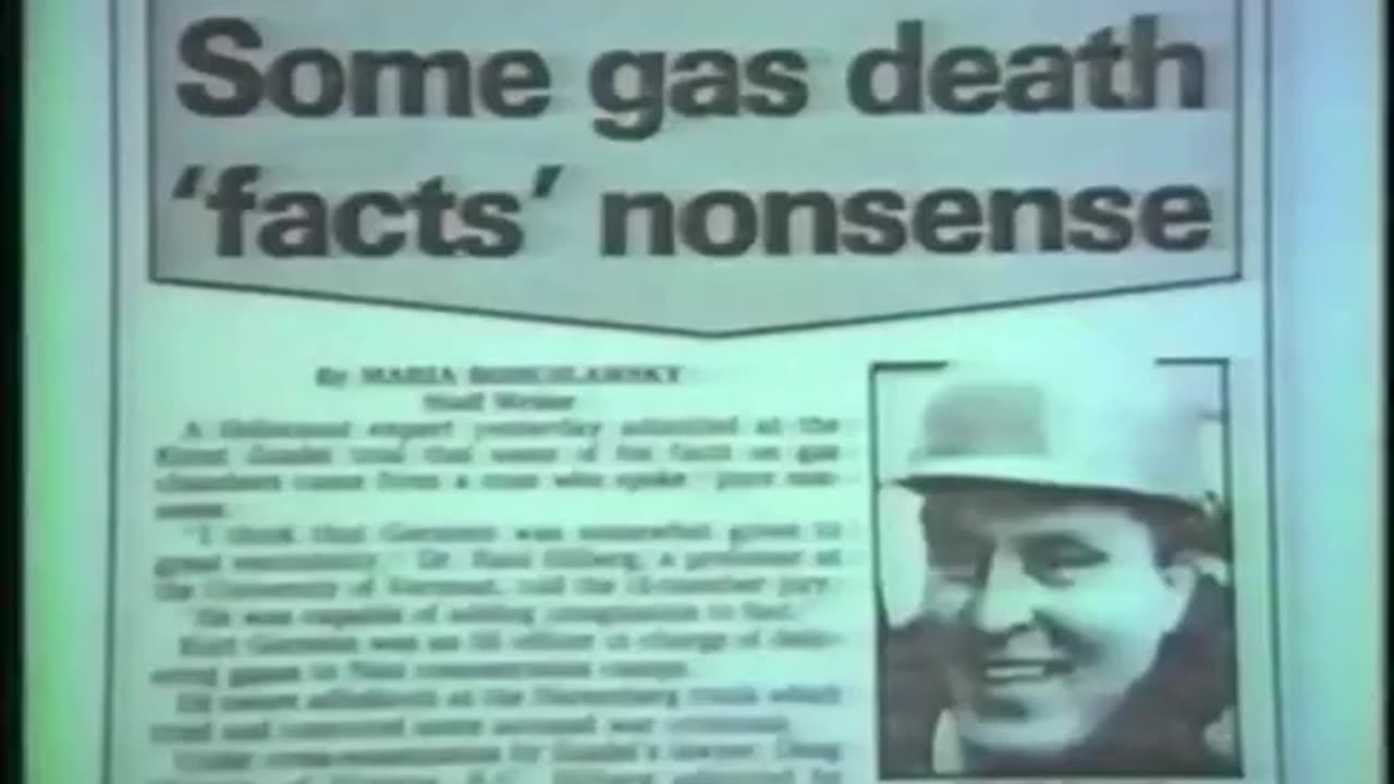 More Holocaust or Holohoax facts from years ago (Read Description)