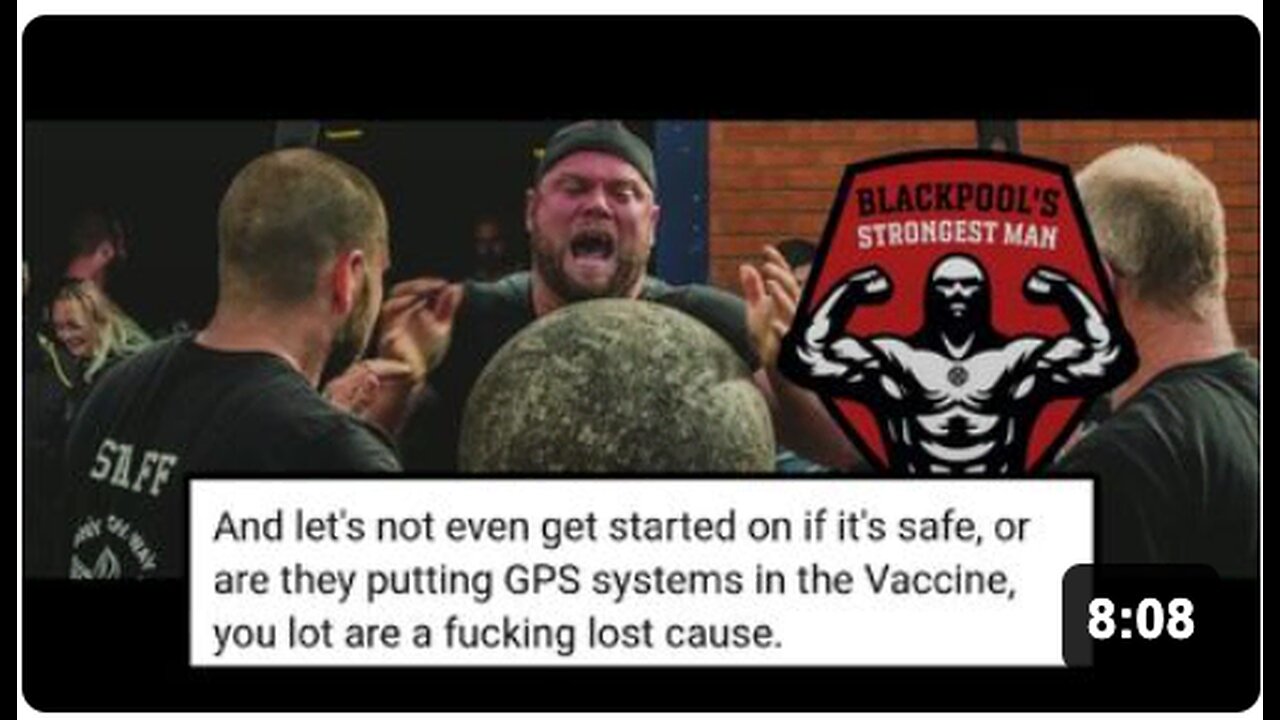 Lets check on Blackpool Strongman, Big Mean Dean, who had his brain washed clean!
