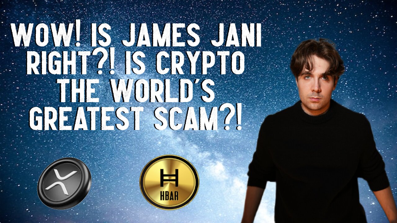 Wow! Is James Jani Right?! Is Crypto THE WORLDS GREATEST SCAM?!