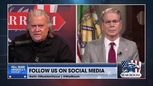 SEC. BESSENT: "We Are Going To Economically Suffocate [The Iranian Regime]." “Their Currency Is Collapsing And They Have Zero, ZERO Oil Exports."