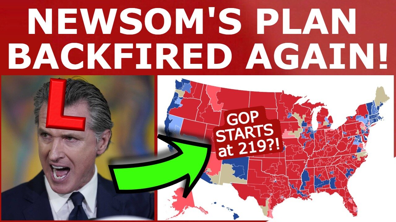 Newsoms Map Stunt Just BACKFIRED AGAIN!