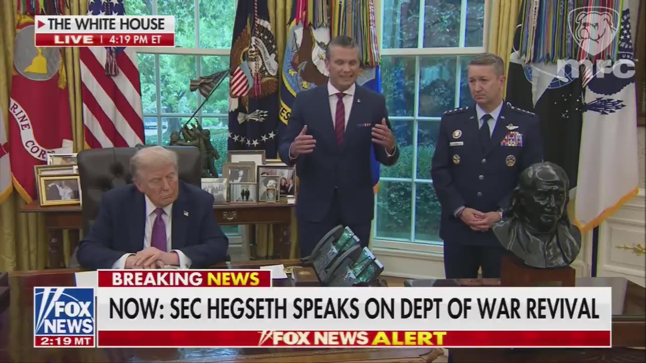 Pete Hegseth responds to name change of DOD to Department of War