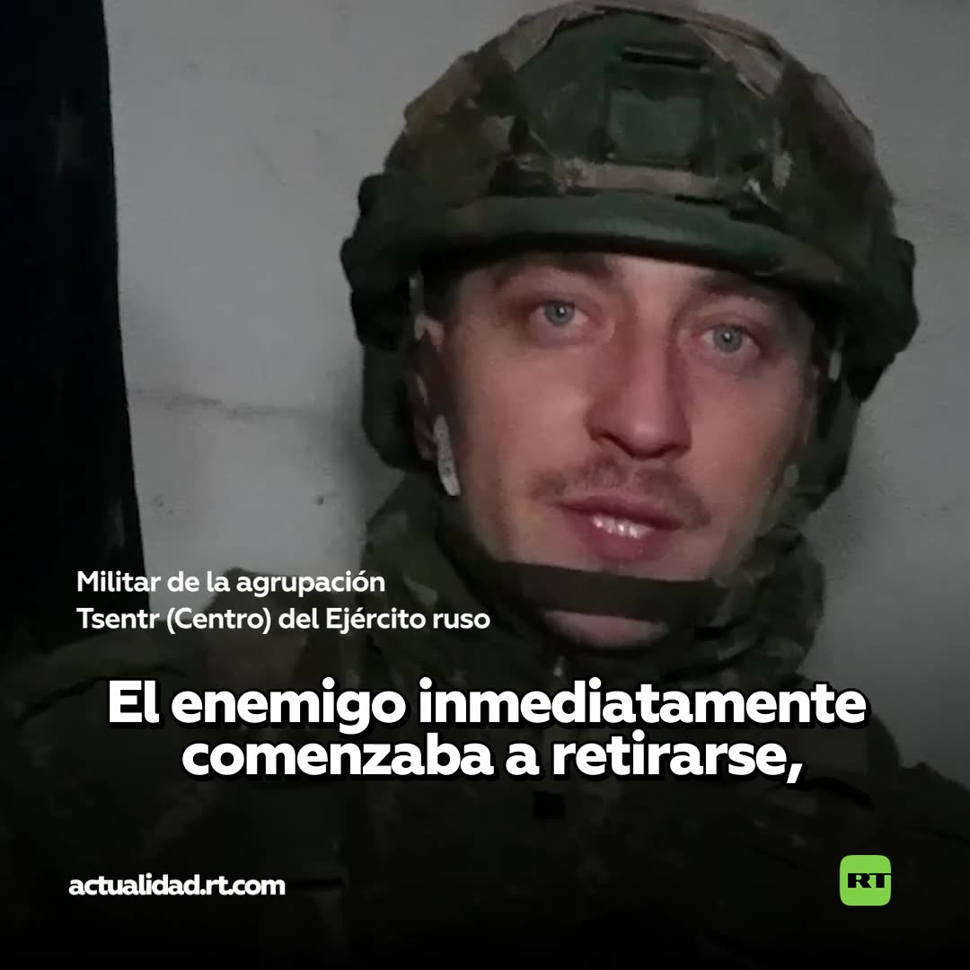 Militar ruso relata la toma de Krasnoarmeisk, en Donbass.