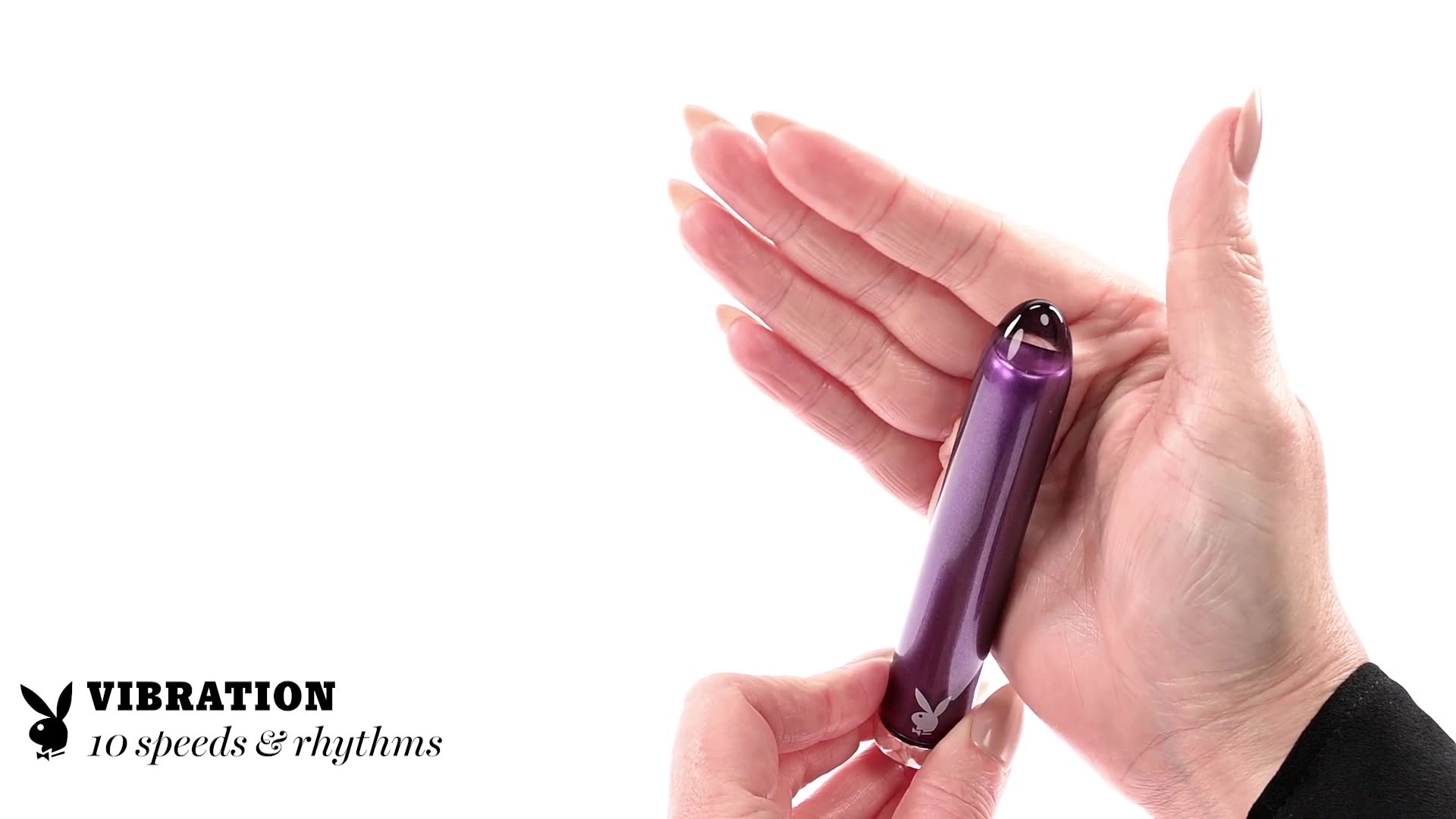 Playboy Pleasure Amethyst Glass Bullet PB-RS-5322-2 154696