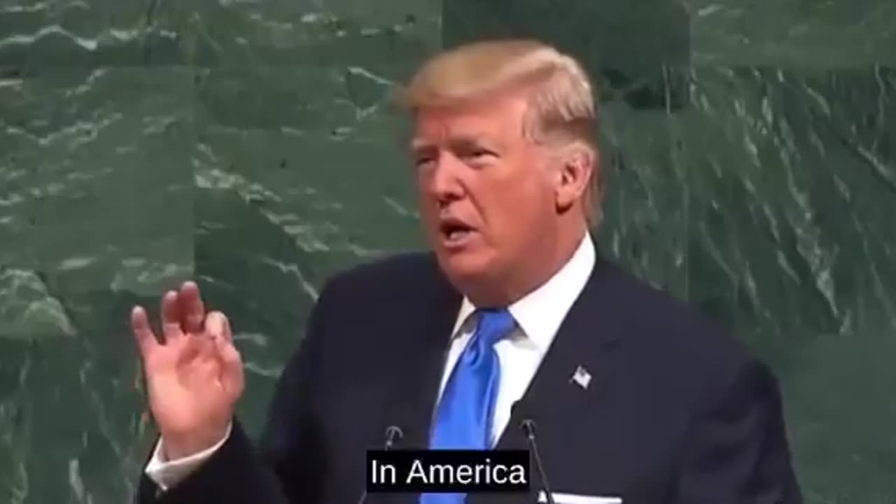 ONE OF THE BEST TRUMP SPEECHES OF ALL TIME