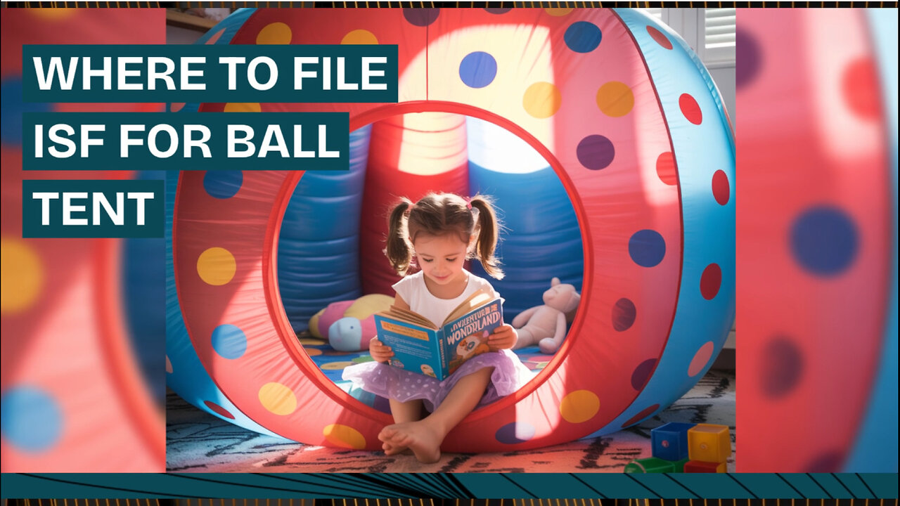 Where To File ISF For Ball Tent