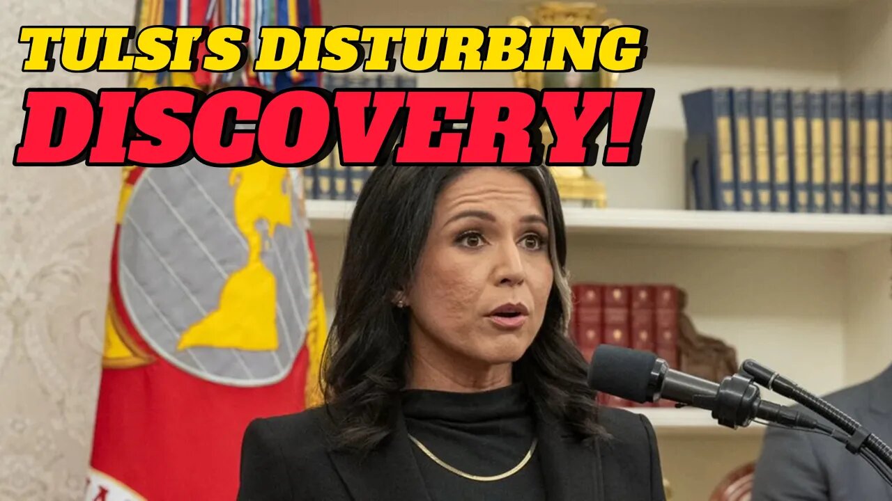 🔥Tusli Gabbard drops another BOMBSHELL update!