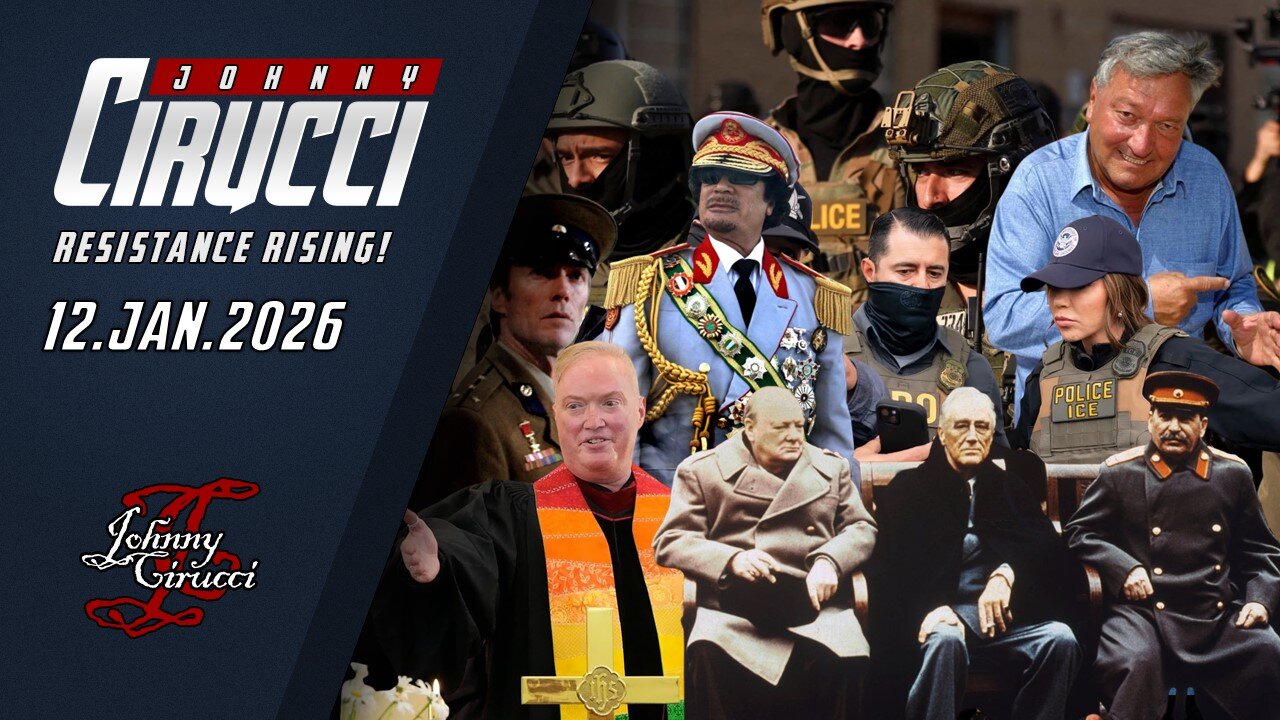 Renee Is Dead, ICE Criminality, Minn. False Flags, Poland BETRAYED, GWoT, von Daniken’s Jesuit, Gaddafi, Cold War Movies