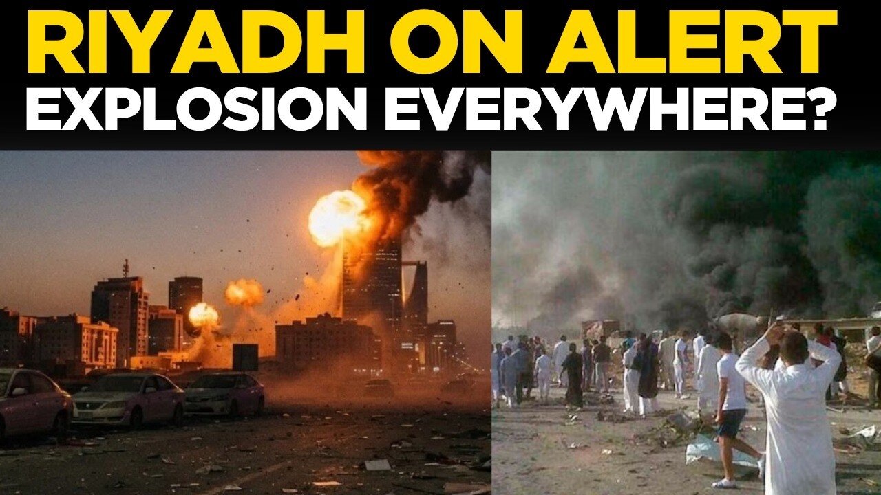 Saudi Riyahd Saudi Under Attack LIVE: Massive Flames Near Riyadh Airport After ...