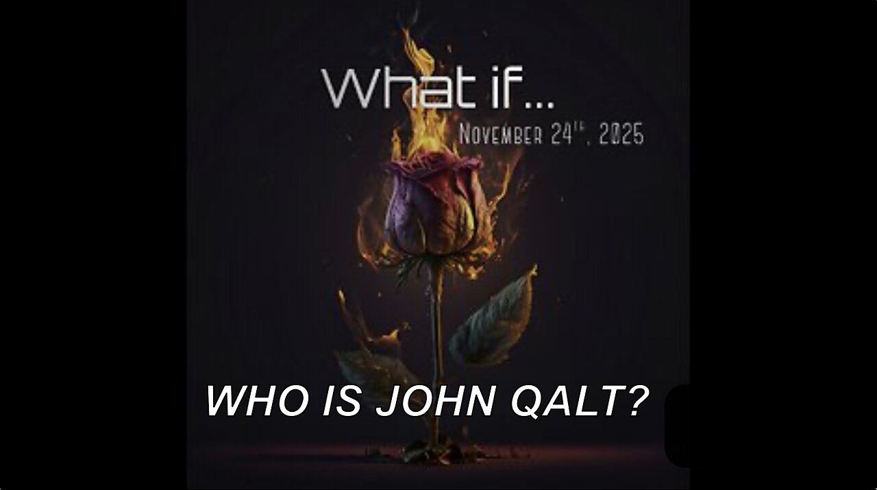PHIL G W/ WHAT IF? MANY WHAT IFS THAT WE HAVE DISCUSSED. WHO IS JOHN QALT?
