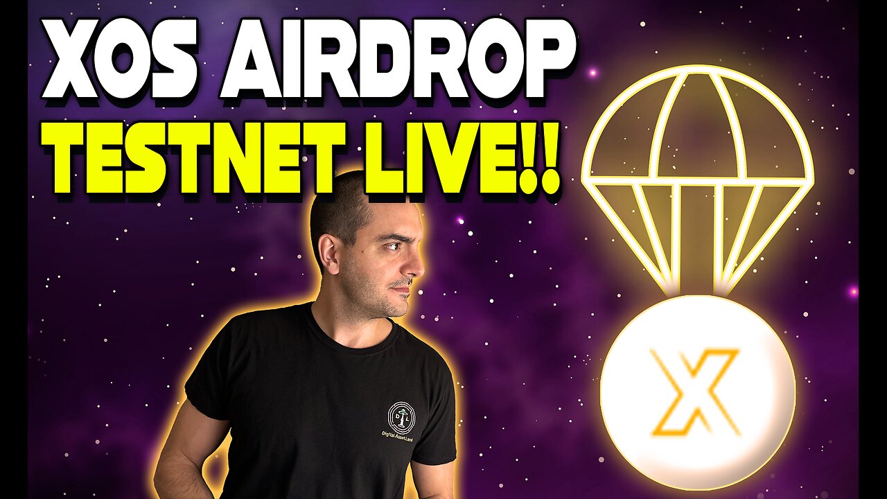 Don’t Miss the XOS Airdrop!!🪂 | Testnet is Live!! #crypto #airdrop #solana #ethereum
