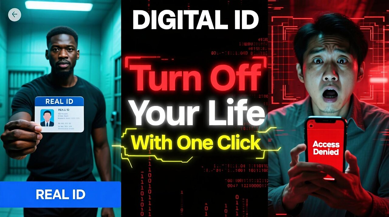 Digital ID vs Real ID They Can Freeze Your Life With One Click and Most People Are Not Ready