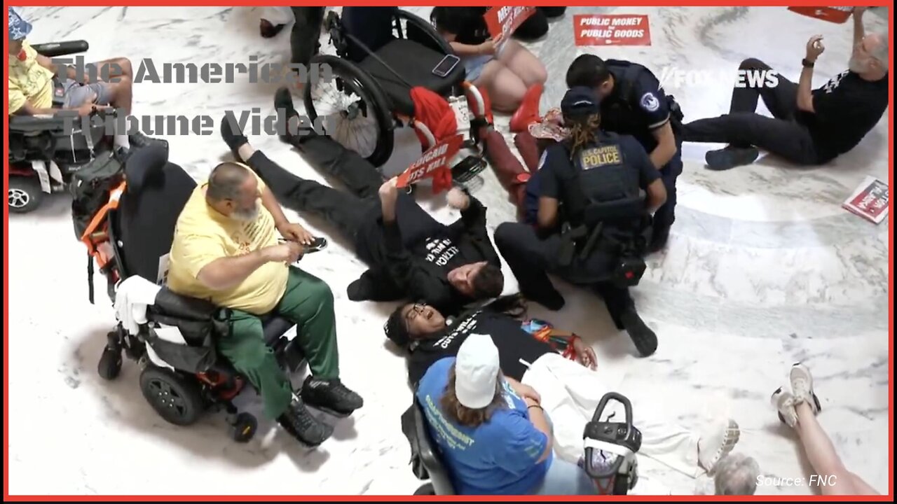 Gaggle of Angry Leftists Storms the Capitol to Protest Trump, Get Arrested by Capitol Police