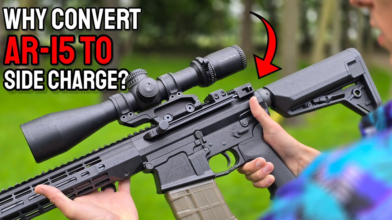Convert Your AR15 To Side Charge In Minutes | Devil Dog Concepts