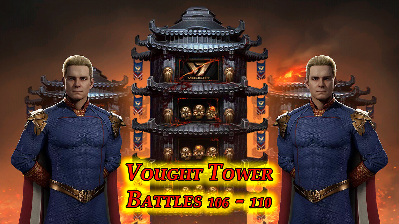 MK Mobile. Vought Tower - Battles 106 - 110