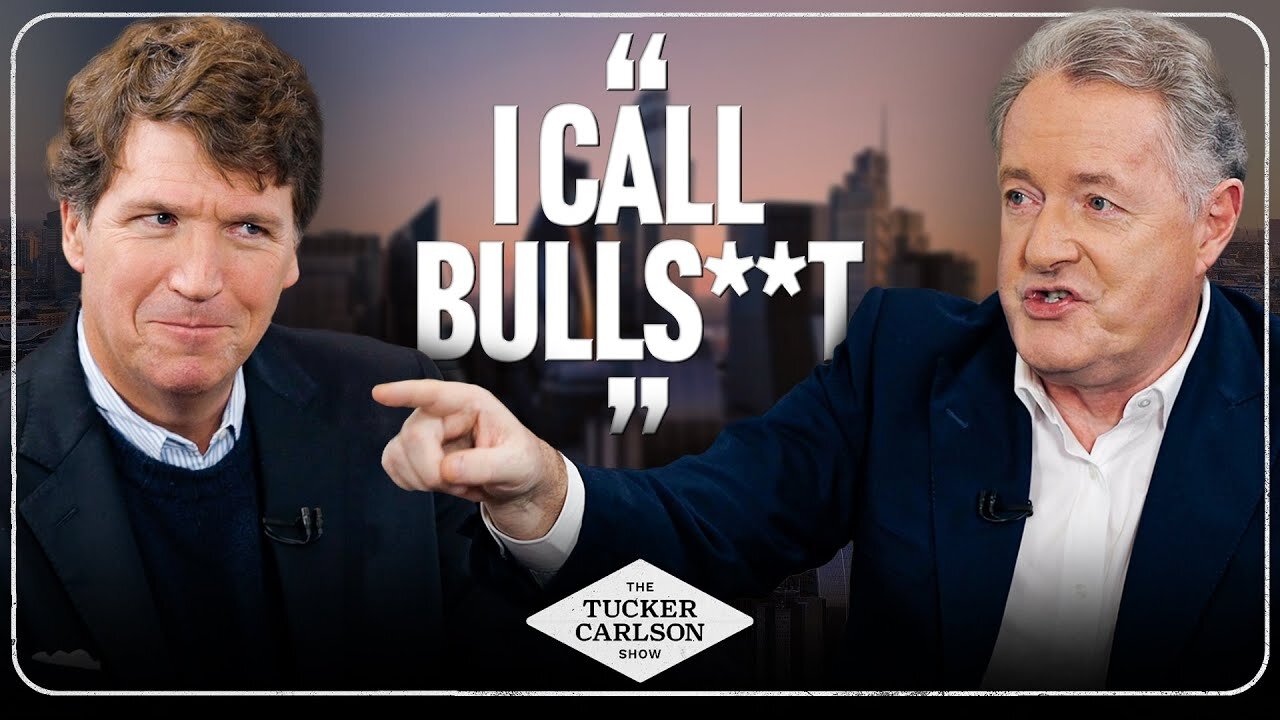 🟢 Tucker Carlsons HILARIOUS Beef With Piers Morgan Over The F-Word