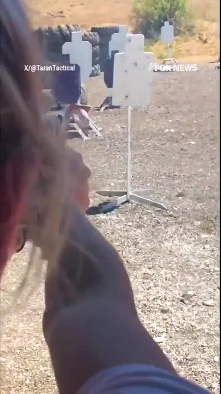 Along with her great genes, Sydney Sweeney has some impressive shooting skills