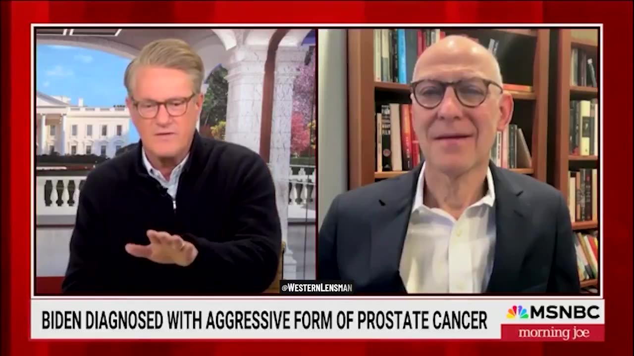 Joe Scarborough Declares No Speculation That Biden Had Cancer in White House