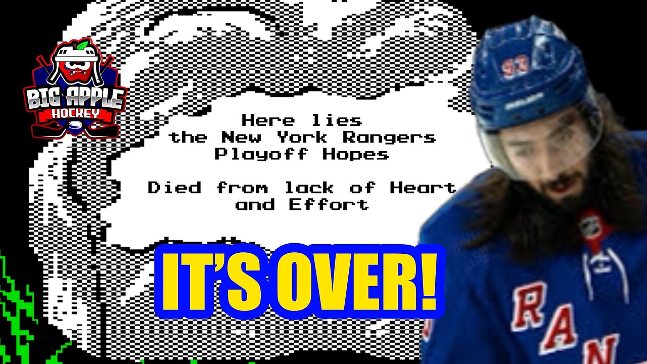 ITS OVER for the Rangers / Islanders! Montreal Stranglehold on WC2!