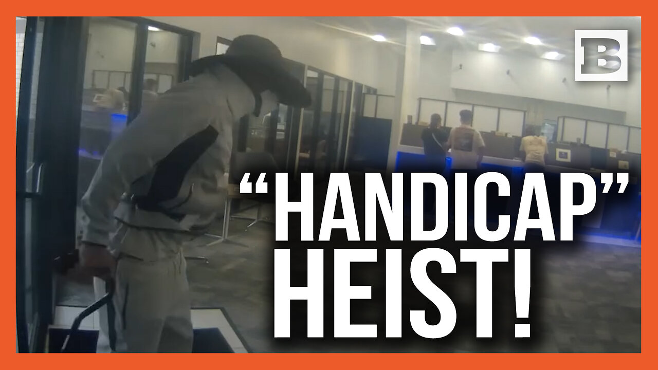 Handicap Heist! Man Pretending to Be Handicapped Executes Bank Robbery